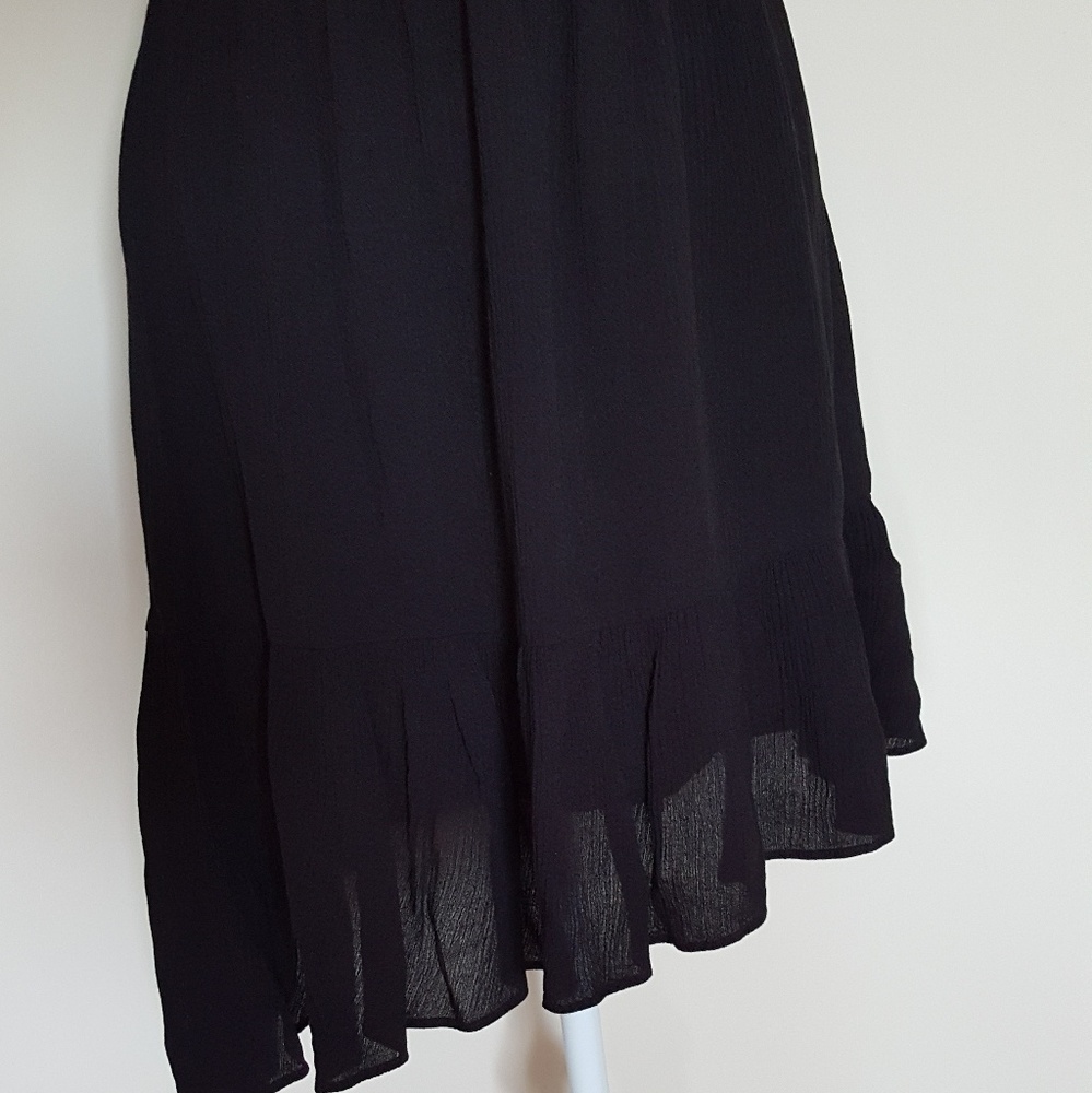 BCBG Black Baby Doll Dress Sz. Xs - Picture 2 of 7